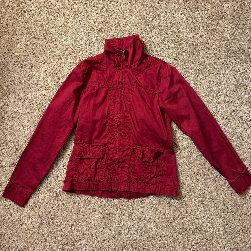 Eddie Bauer Lightweight Jacket Dark Red Size XS